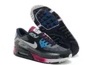 nouvelle nike lunar air max 90 femme chaussures premium vente noir bleu